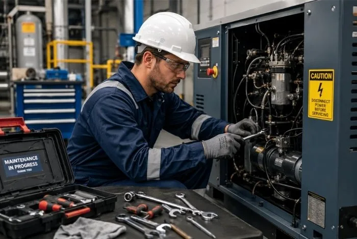 Maintenance and utility worker at an Ontario plant